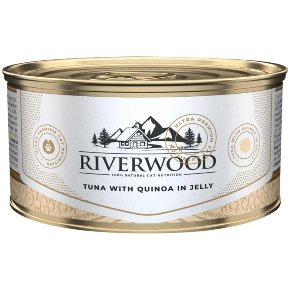 Riverwood - Kattenvoer - Quinoa - 85 Gram - Quinoa Riverwood - Kattenvoer - Quinoa - 85 Gram - Quinoa