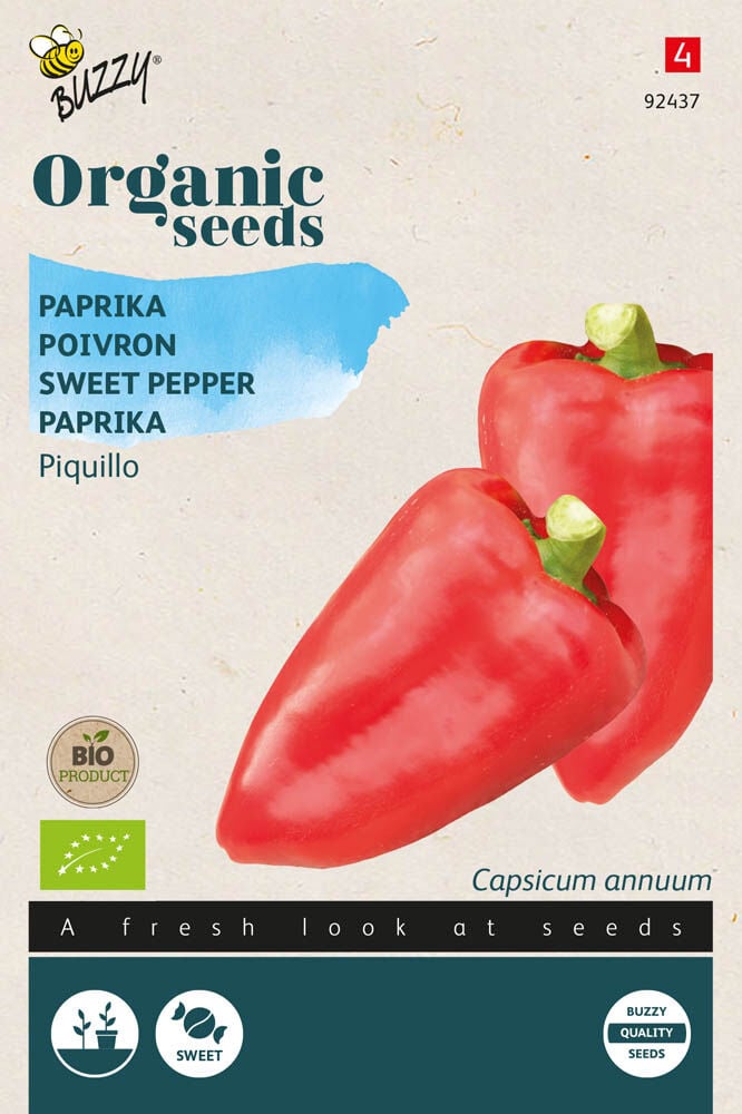 Buzzy Paprika Capsicum annuum Piquillo rood - Paprika Buzzy Paprika Capsicum annuum Piquillo rood - Paprika
