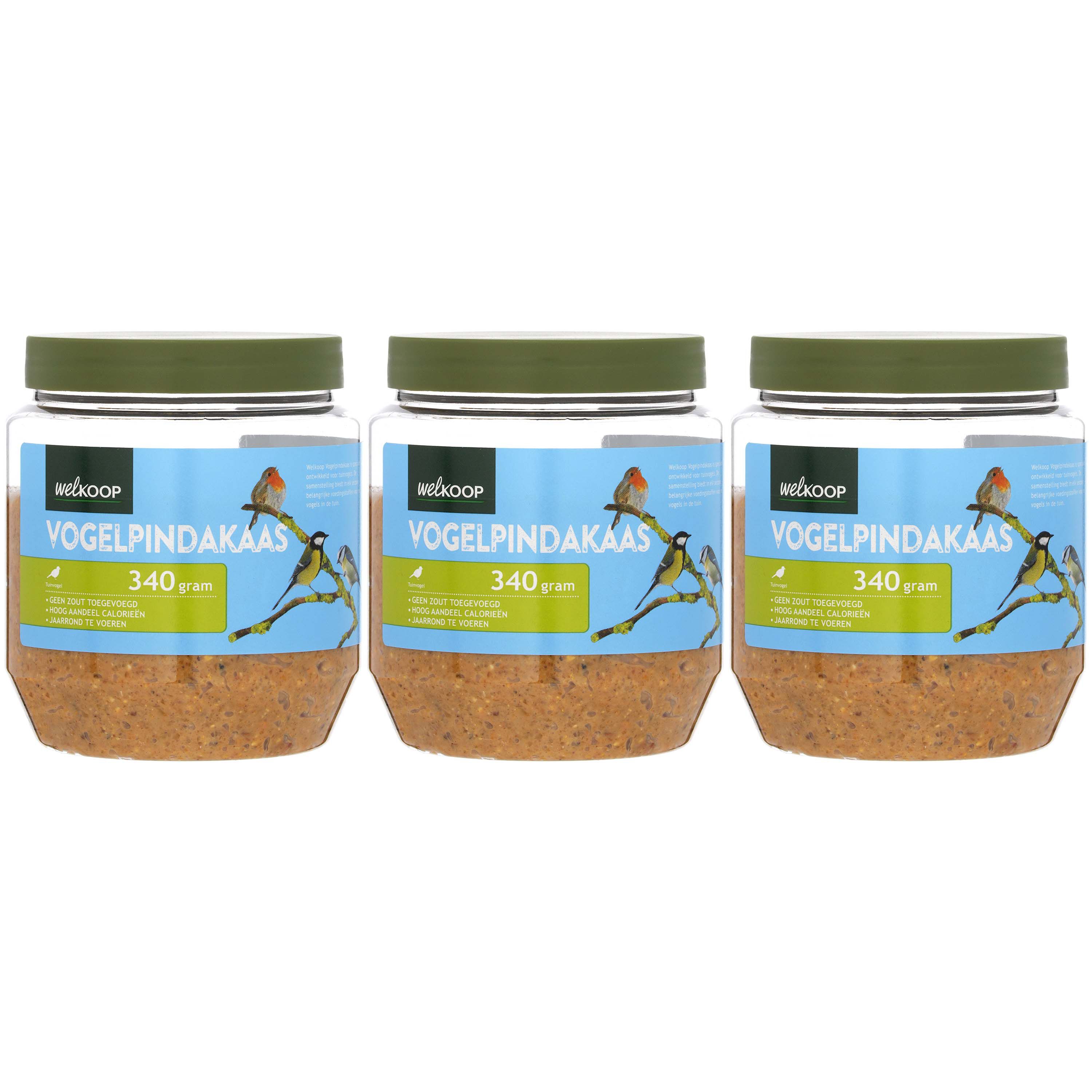 Welkoop Vogelpindakaas - Tuinvogelvoer