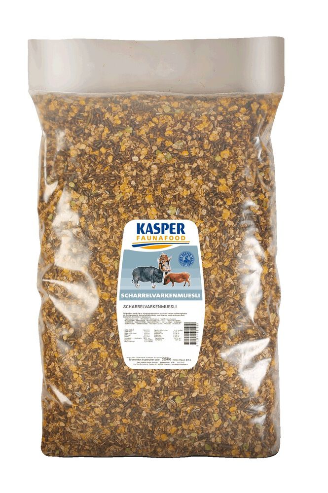Kasper Faunafood Scharrelvarkenmuesli - Varkensvoer Kasper Faunafood Scharrelvarkenmuesli - Varkensvoer