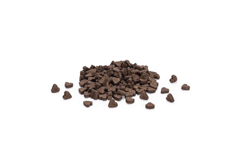 Beeztees Mini Hearts Granen - Kattensnack - 140 Gram - lam