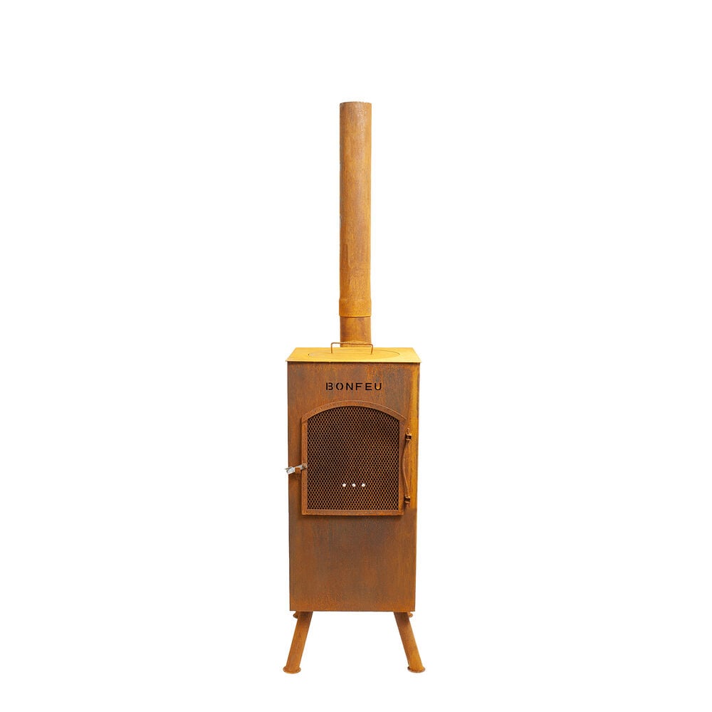 Bonfeu Boncarre QLP - Tuinhaard - Roest - Cortenstaal - 35 cm Bonfeu Boncarre QLP - Tuinhaard - Roest - Cortenstaal - 35 cm