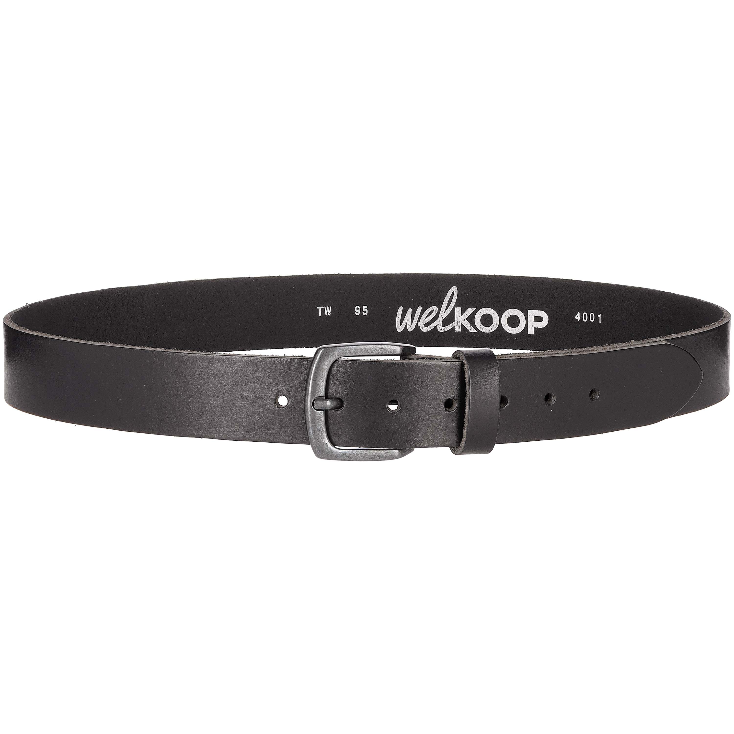 Welkoop 4001 Breed - Riem - Zwart - 105 - 105 cm