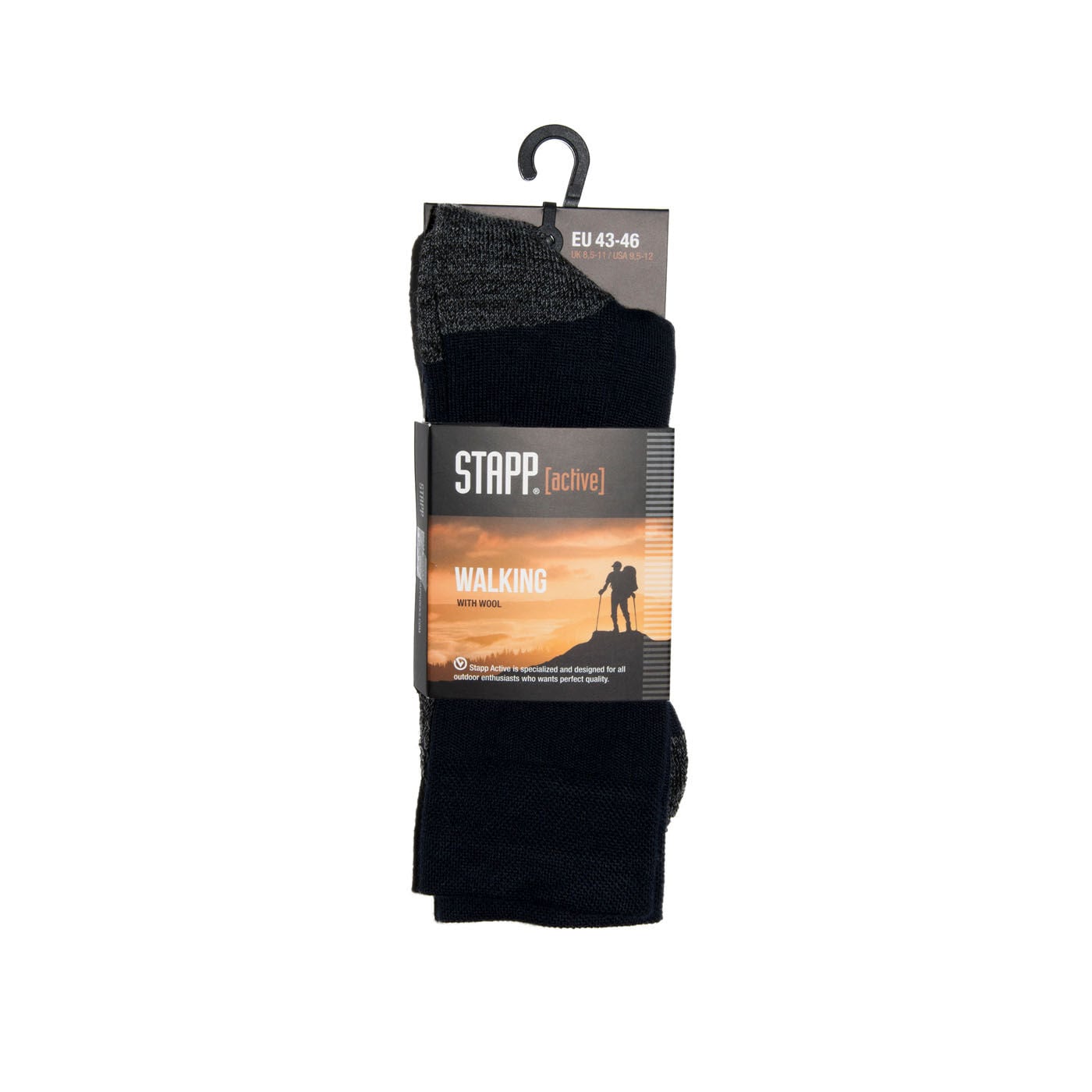 STAPP Walking - Wandelsokken - Zwart - 39-42 STAPP Walking - Wandelsokken - Zwart - 39-42