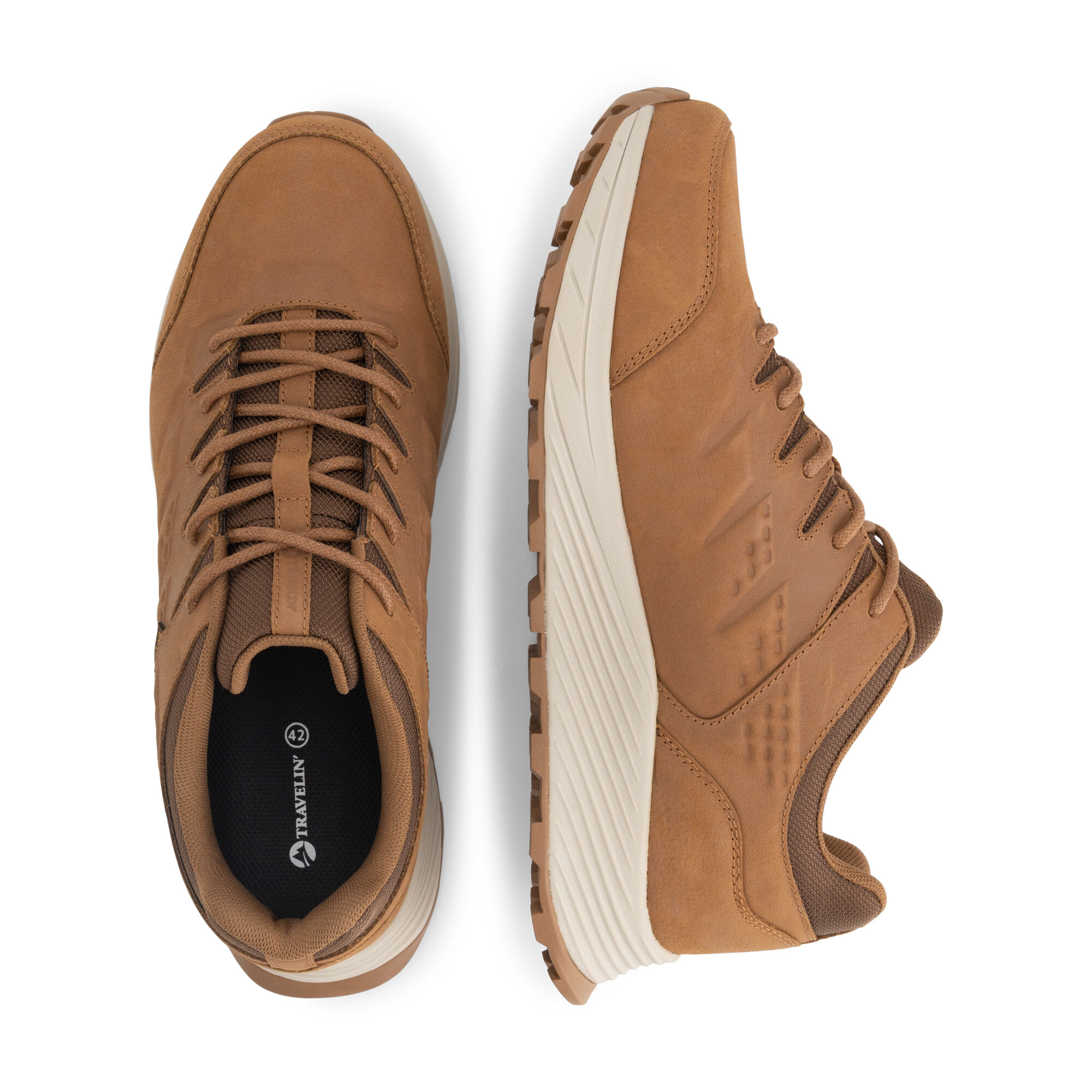 Travelin Skagan - Wandelschoenen - Cognac - 45
