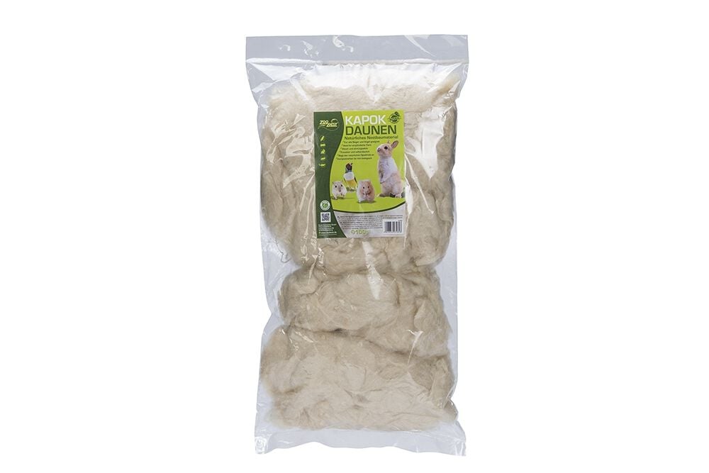Zoobest Kapok - Nestmateriaal - 100 Gram - Wit - 48x26x8 cm Zoobest Kapok - Nestmateriaal - 100 Gram - Wit - 48x26x8 cm