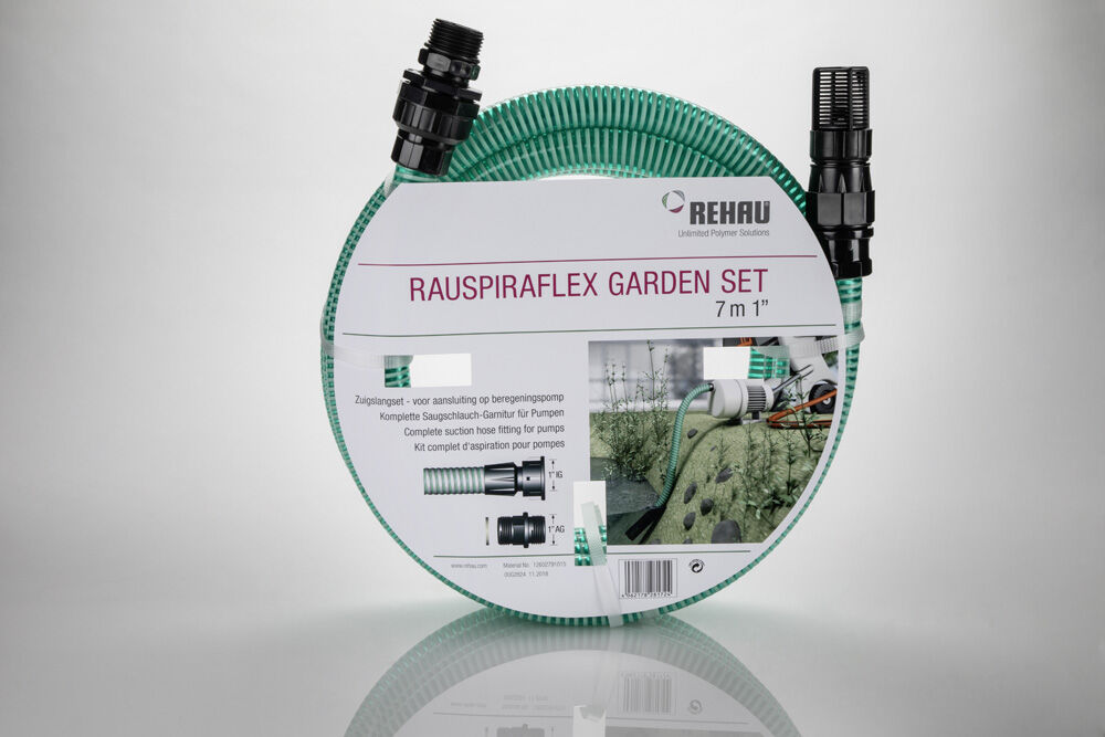 Rehau Rauspiraflex Garden Set - Zuigslangset - 7 m