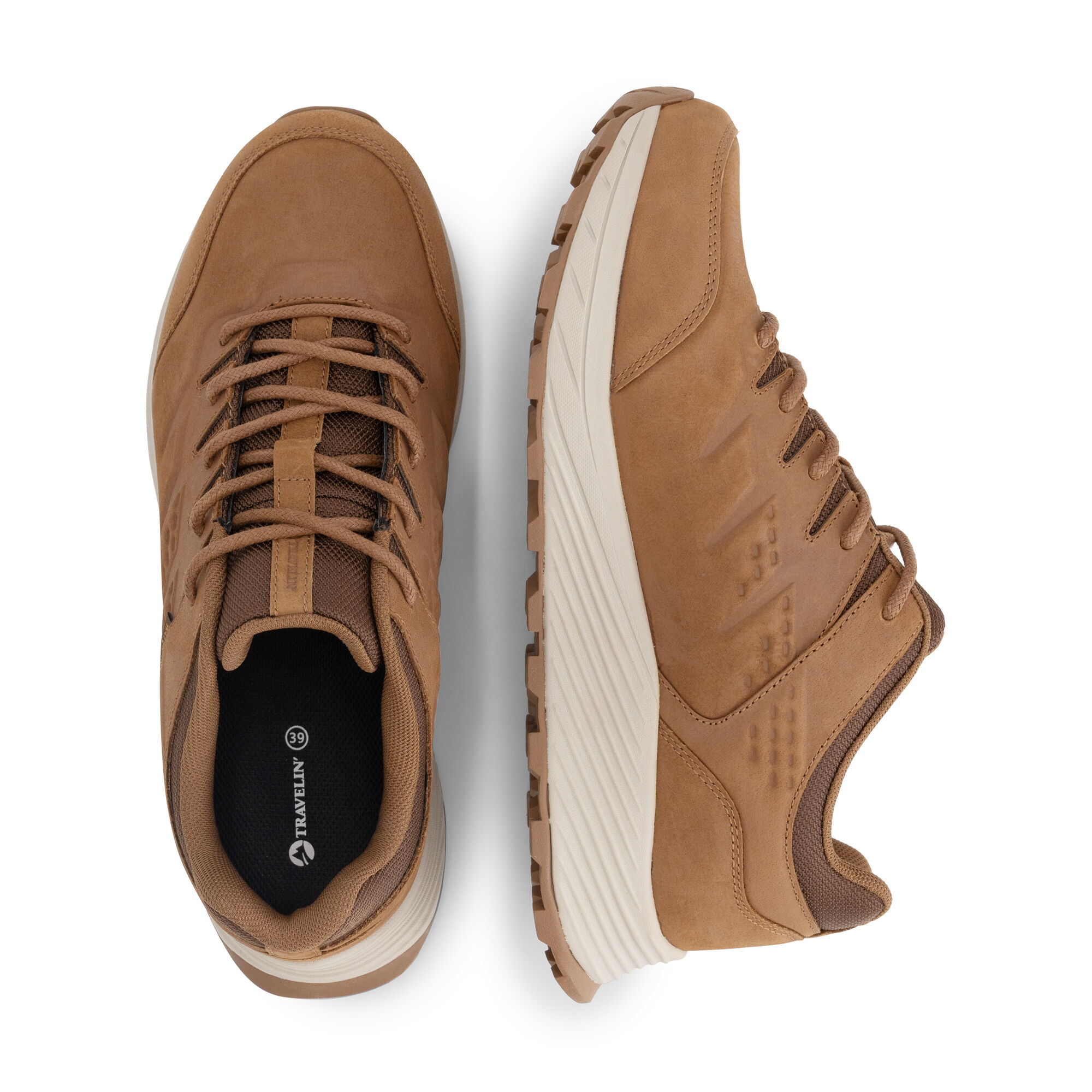 Travelin Stege - Wandelschoenen - Cognac - 36