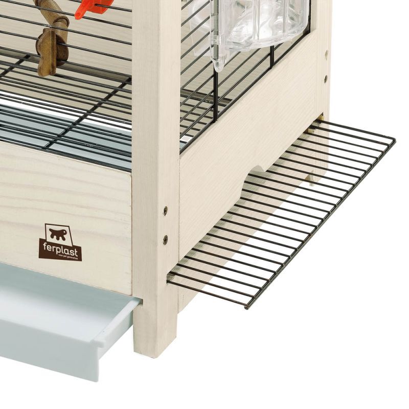 Ferplast Giulietta 8 - Vogelkooi - Wit - 8