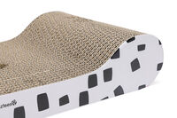 Beeztees krabsofa - Krabkarton - Wit Bruin - 1x49x1 cm