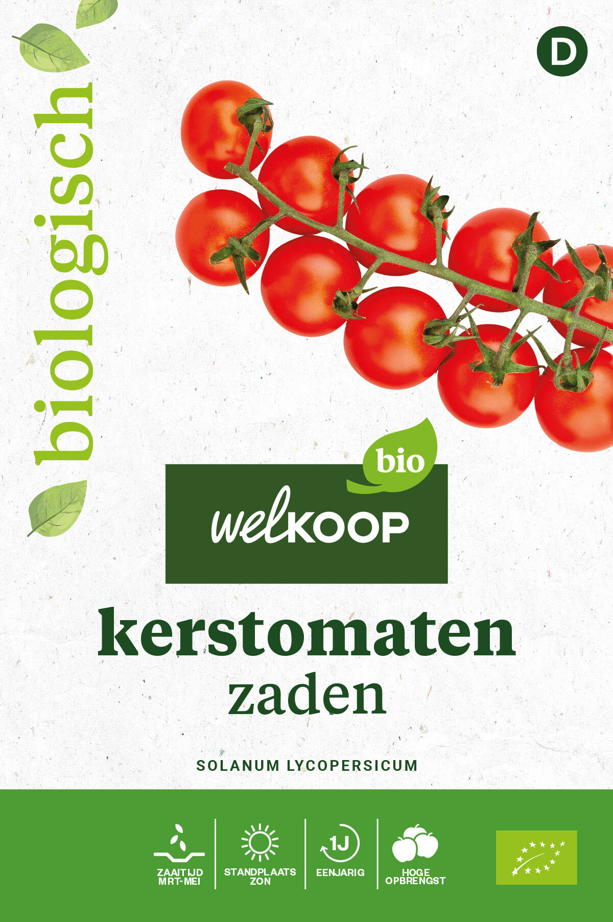Welkoop Bio - Kerstomaten Zaden Welkoop Bio - Kerstomaten Zaden