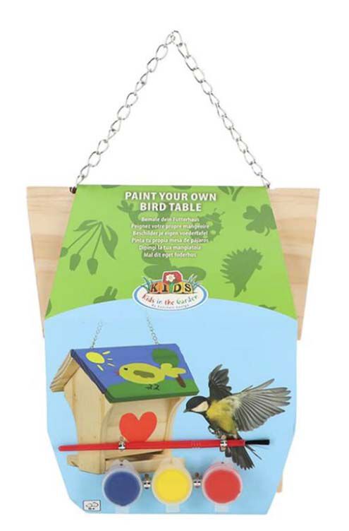 Esschert Design Verf-het-zelf  - Voederhuis - Naturel