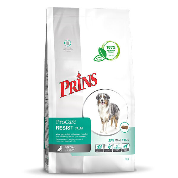 Prins ProCare Resist Calm - Hondenvoer - 3 Kilogram - gevogelte Prins ProCare Resist Calm - Hondenvoer - 3 Kilogram - gevogelte