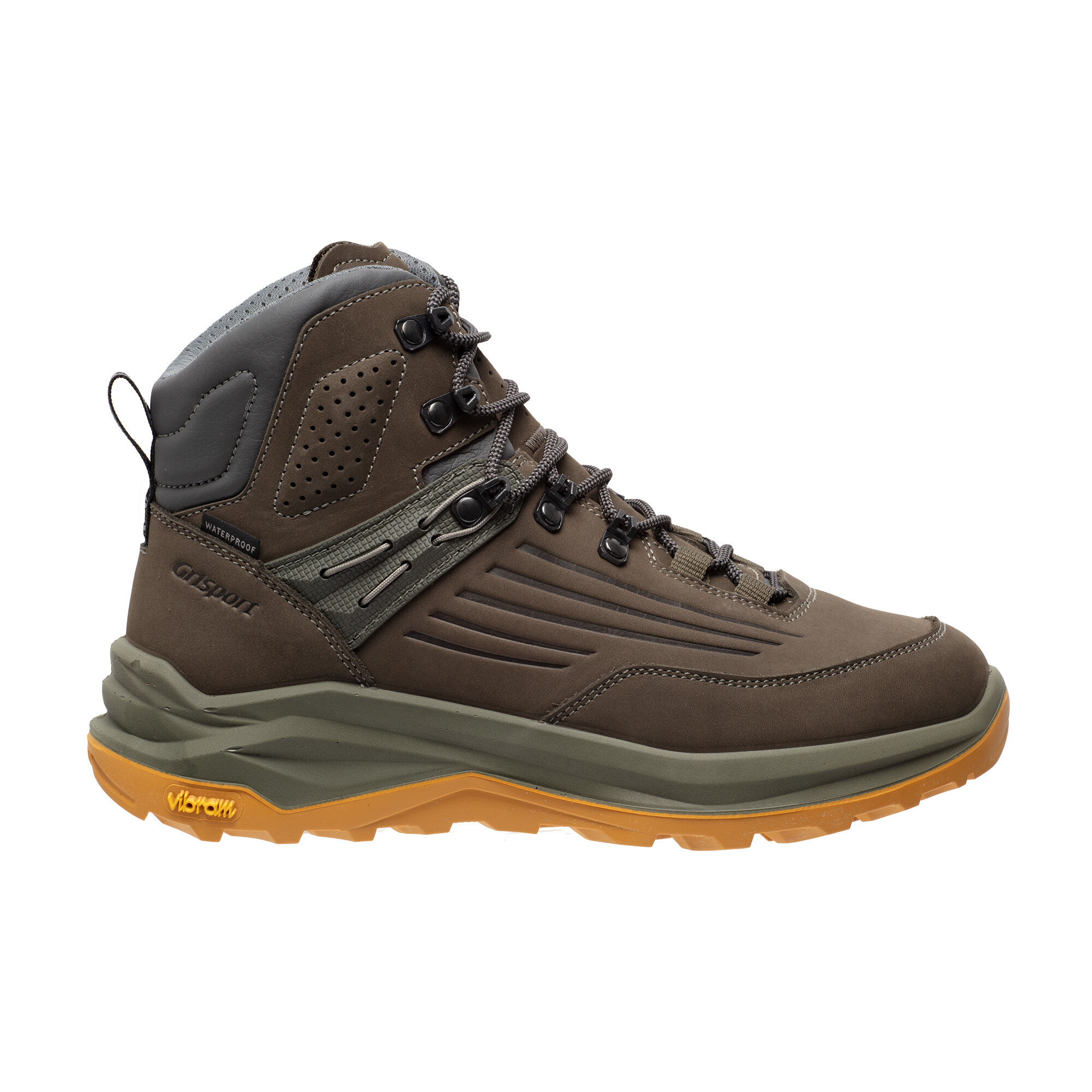 Grisport Outlander Mid - Wandelschoenen - Groen, Geel - 36 Grisport Outlander Mid - Wandelschoenen - Groen, Geel - 36