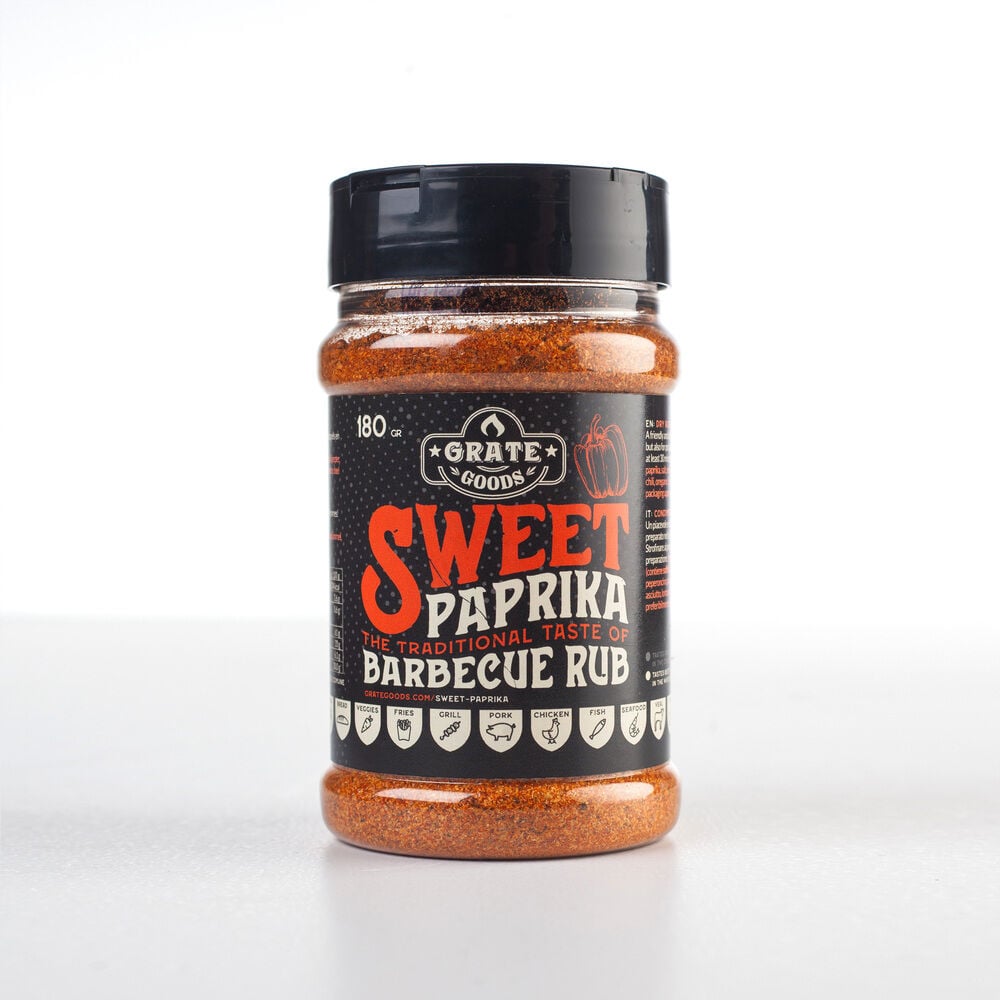 Grate Goods Sweet paprica - BBQ rub Grate Goods Sweet paprica - BBQ rub