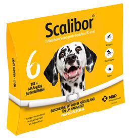 Scalibor Protectorband - Tekenband Hond - Large - M/L Scalibor Protectorband - Tekenband Hond - Large - M/L
