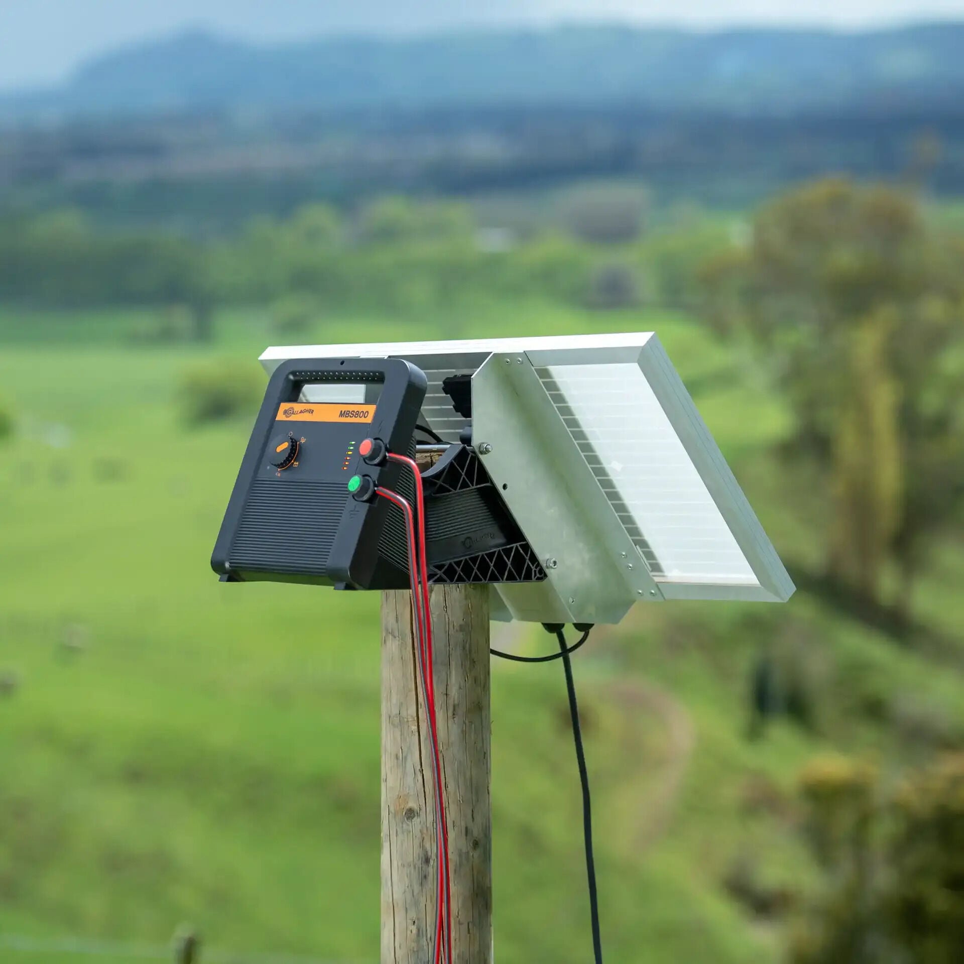 Gallagher MBS800 - Schrikdraadapparaten - 28 cm - Multi - 230V/12V/Solar - 4.9 Joule - 26 cm