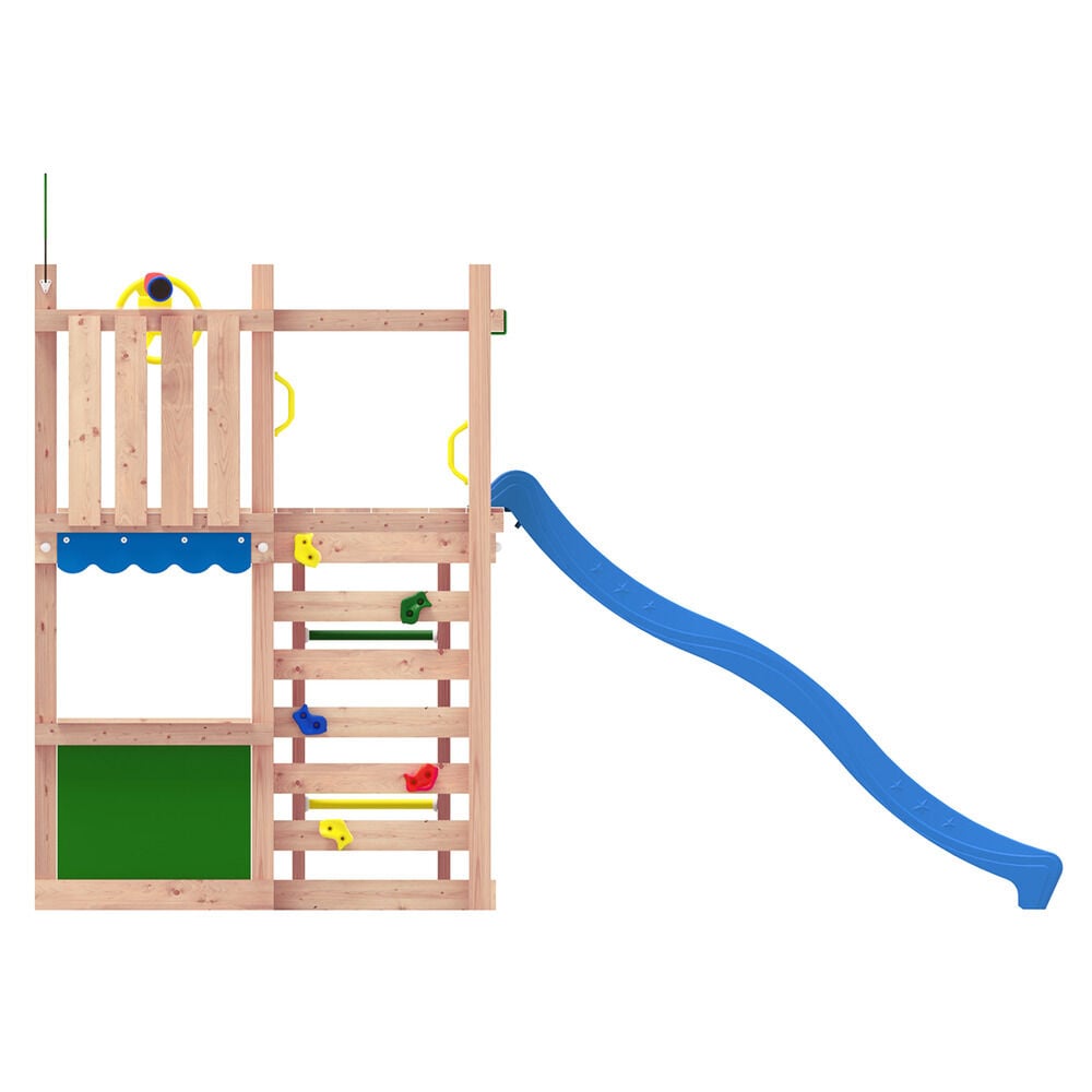 Jungle Gym Odda Douglas - Speeltoestel - Blauw - Douglas hout