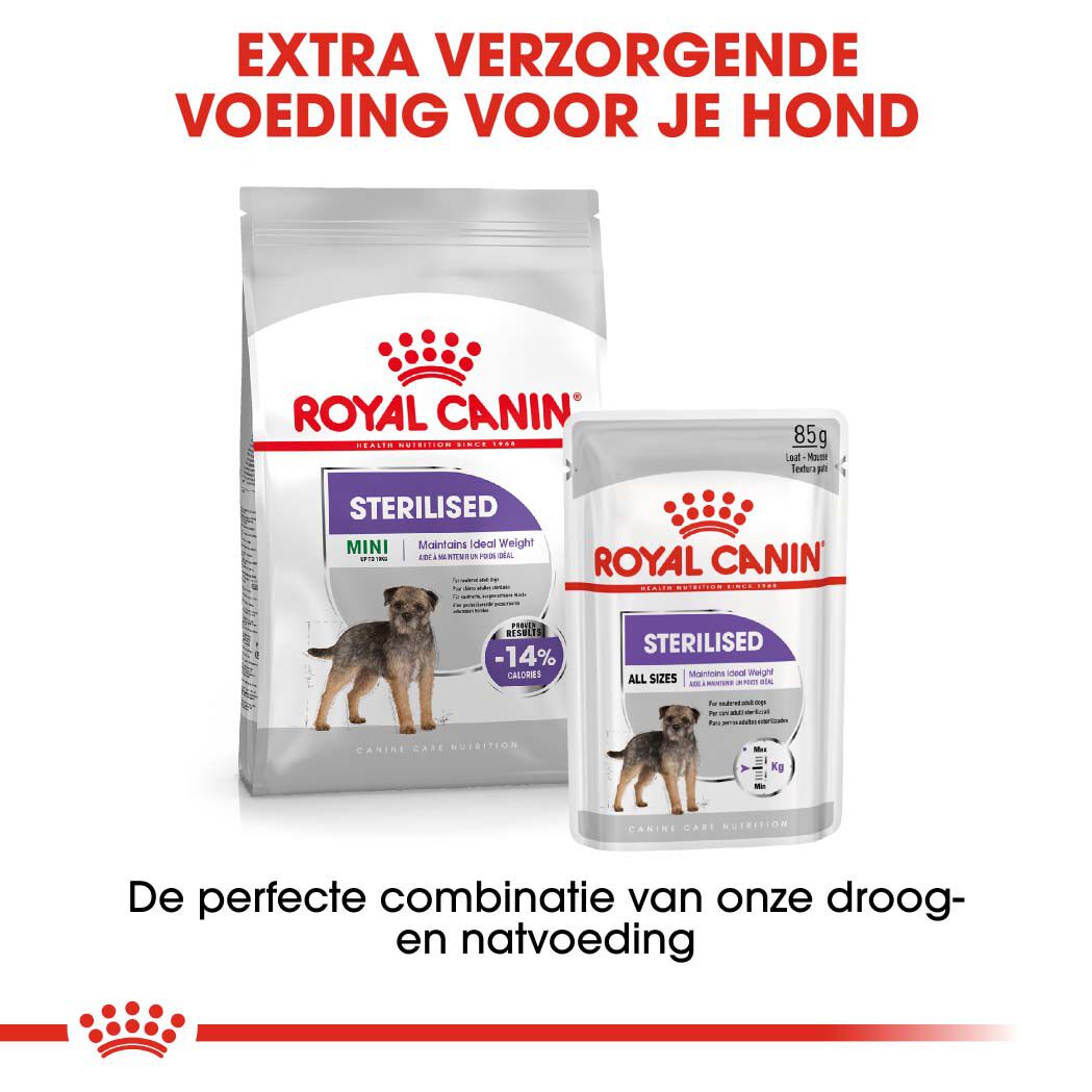 Royal Canin Sterilised Mini - Hondenvoer - 3 Kilogram - gevogelte
