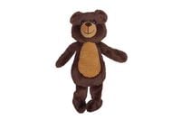 Beeztees Beer Balu - Knuffel - Hondenspeelgoed - Bruin - 12x13x1 cm