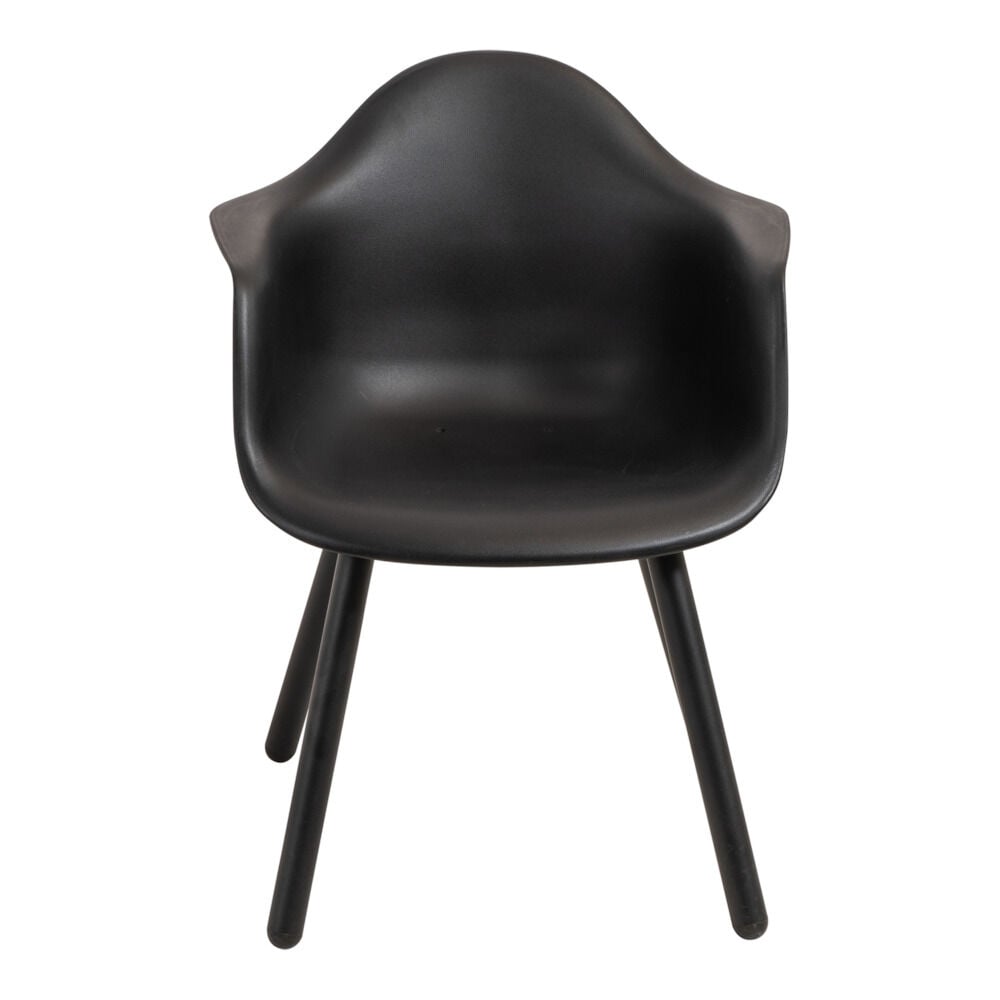 Lesli Living Montreux - Tuinstoel - Zwart - 1x44x63 cm