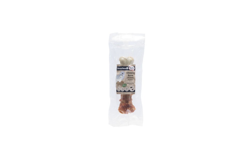 Beeztees Kauwbot - Hondensnack - 1 Stuks - kip - L Beeztees Kauwbot - Hondensnack - 1 Stuks - kip - L