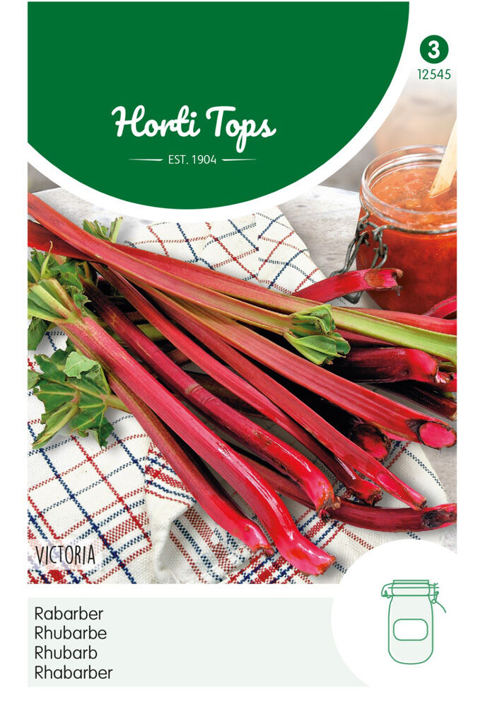 Hortitops Rabarber Rheum undulatum Victoria - Overige groenteplanten
