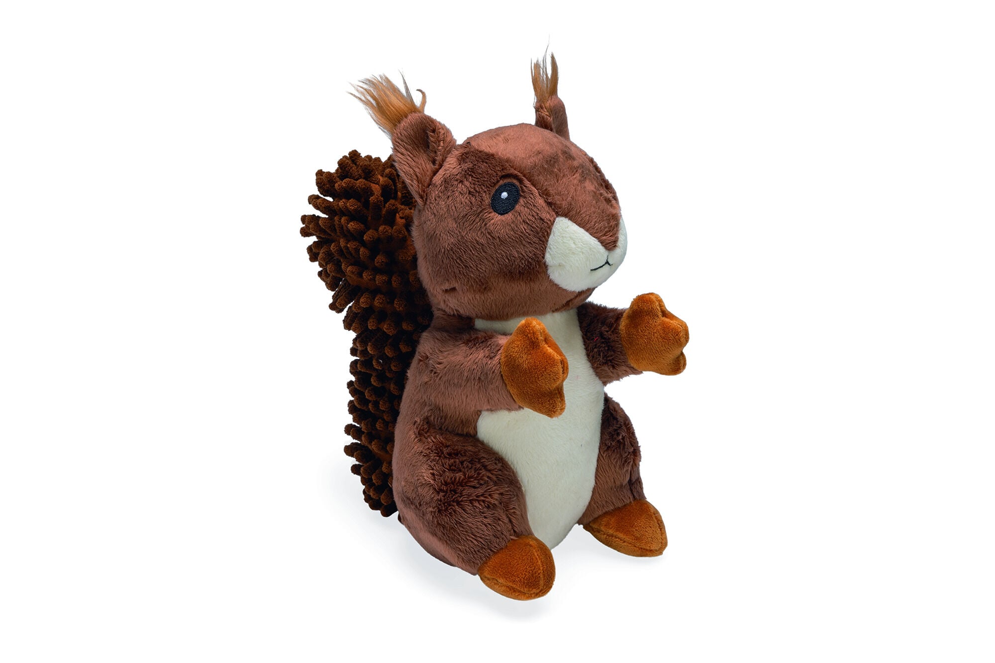 Beeztees Eekhoorn Robi Pluche - Knuffel - Hondenspeelgoed