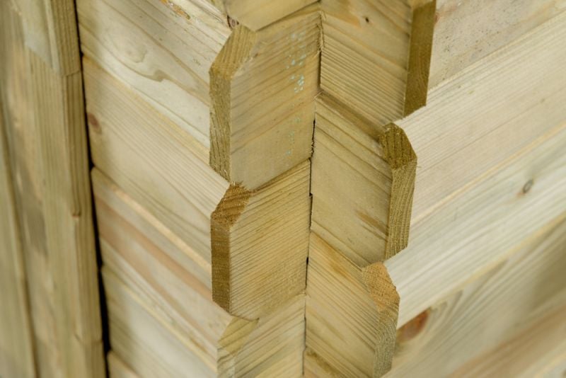 Swing King Davey - Speelhuisje - Geïmpregneerd fsc hout