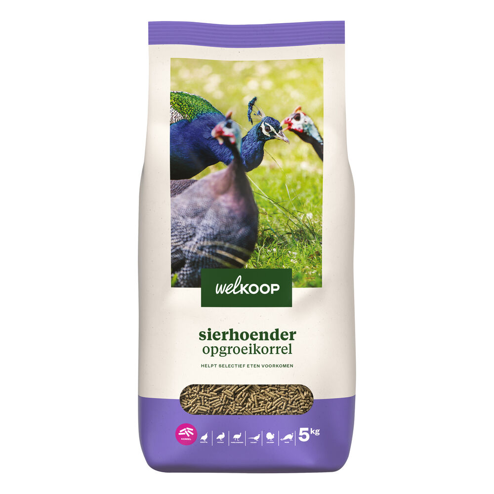 Welkoop Opgroeikorrel - Sierhoendervoer - 5 Kilogram