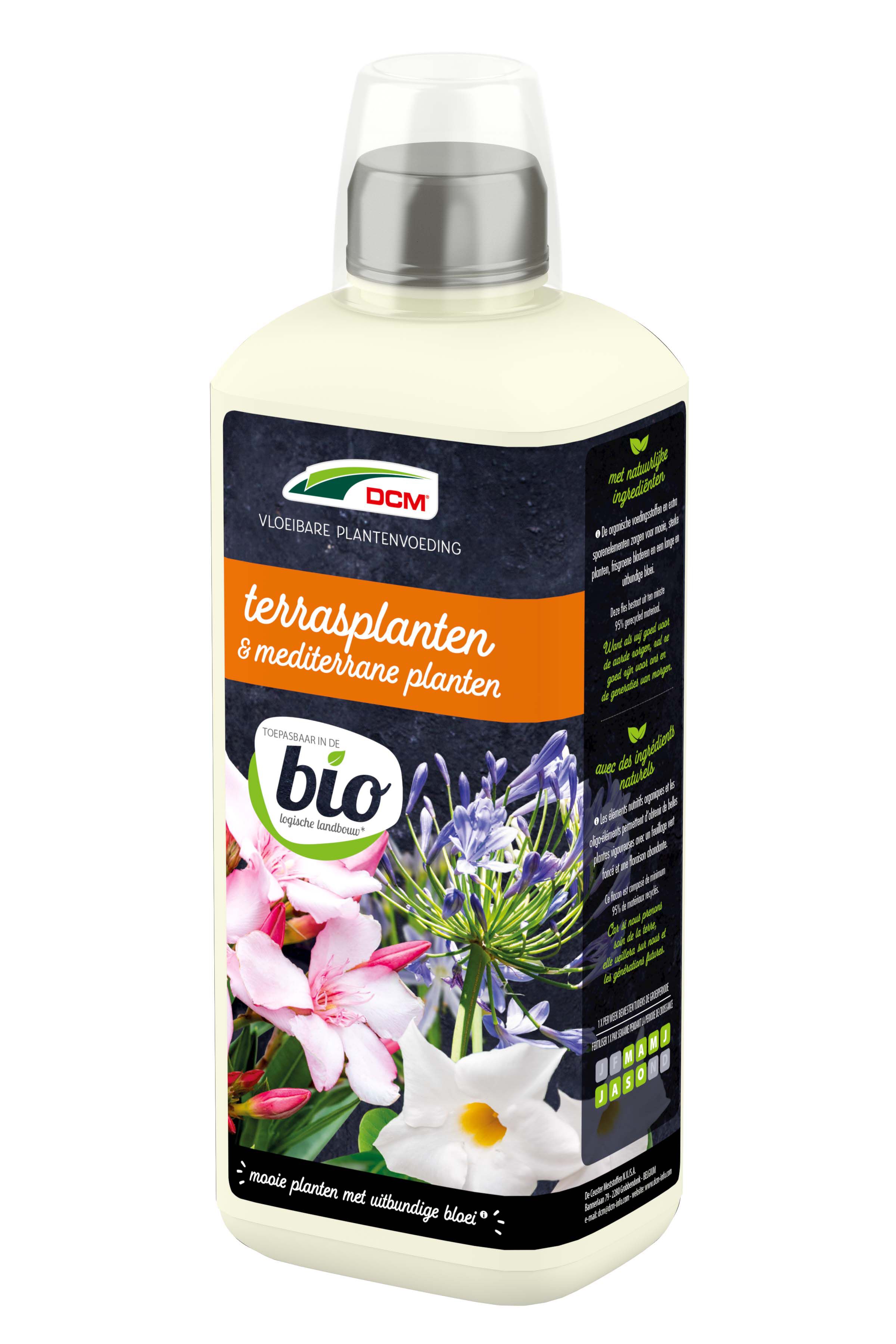 DCM Vloeibare Meststof Terrasplanten & Mediterrane Planten - Siertuinmeststof
