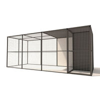 Glorenza - Kattenren - Antraciet - 178x176x449 cm