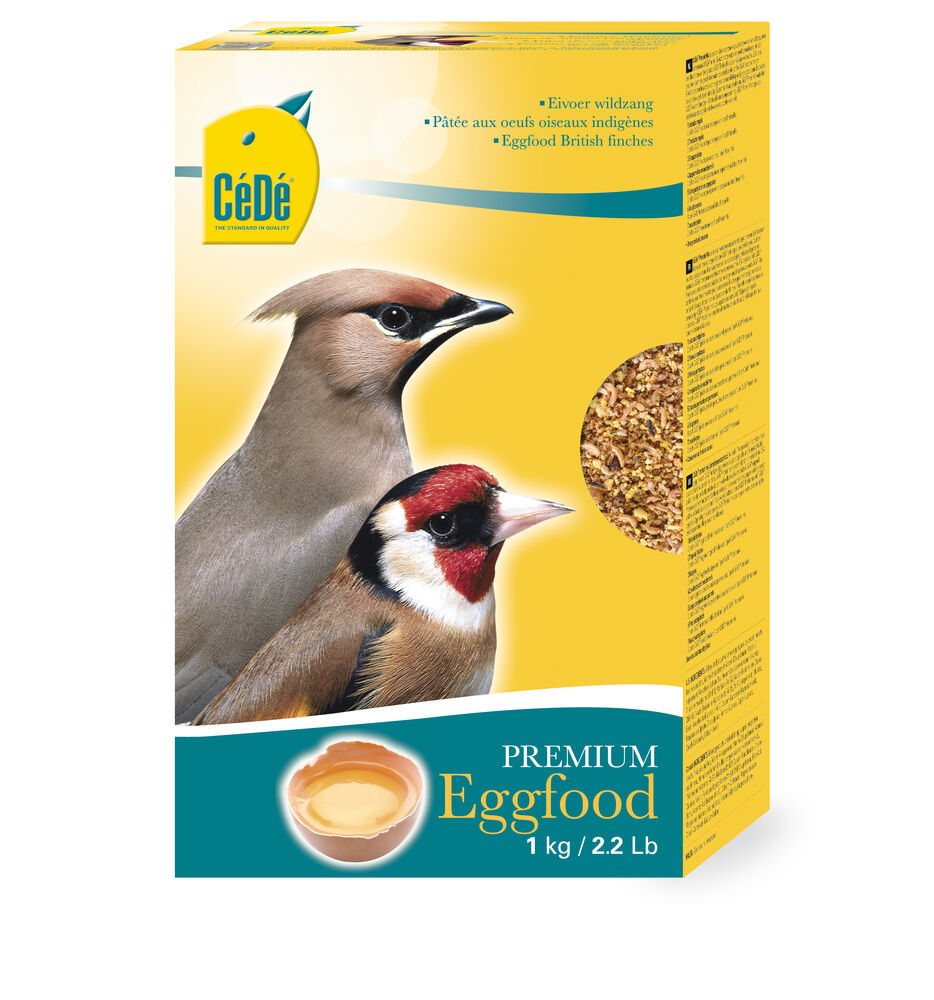 Cede Eivoer Wildzang - Vogelvoer - 1 Kilogram - Aanvullend voer Cede Eivoer Wildzang - Vogelvoer - 1 Kilogram - Aanvullend voer