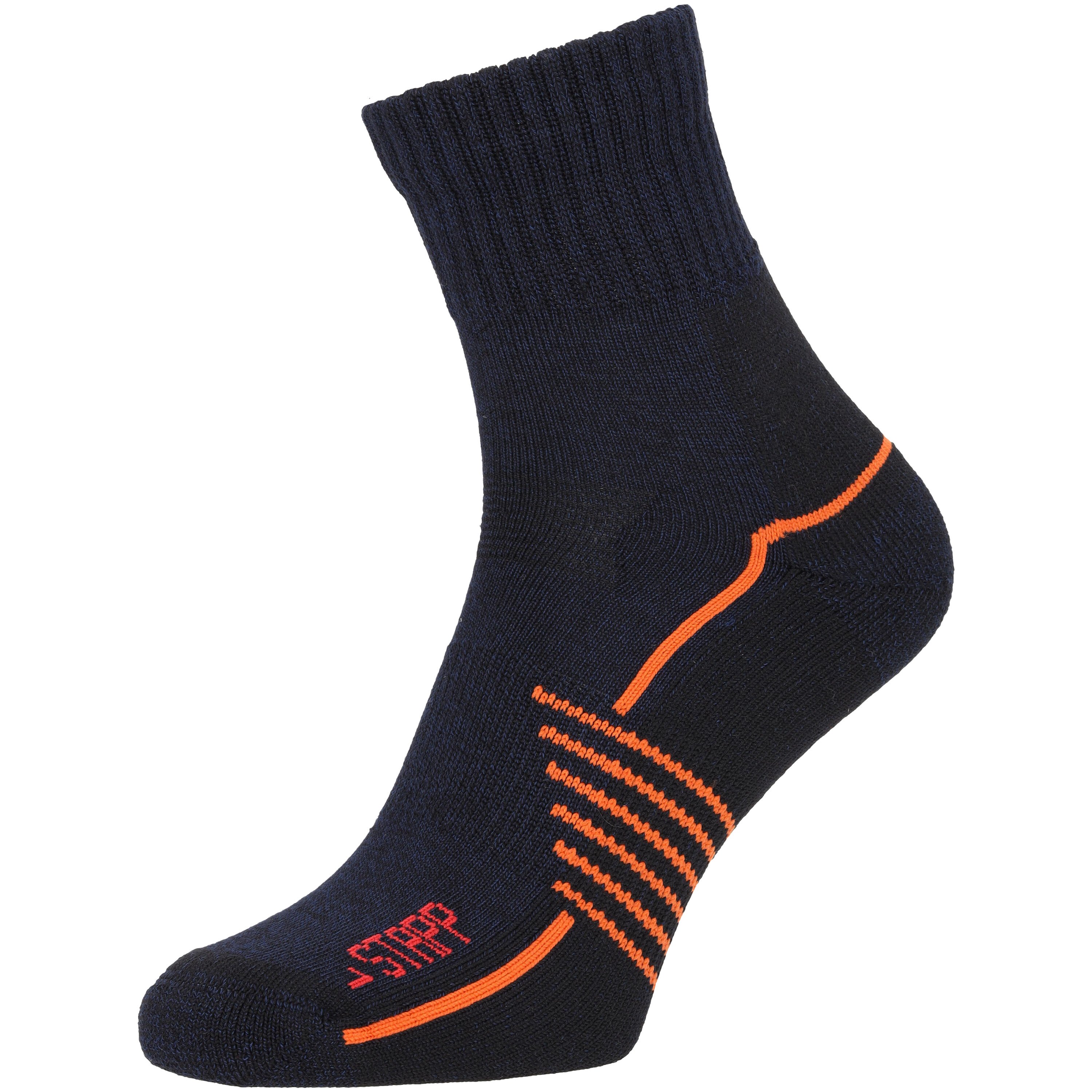 STAPP Bamboo Quarter  - Wandelsokken - Blauw - 35-38