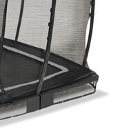 EXIT Allure Premium - Inground trampoline - Zwart - 214x366 cm