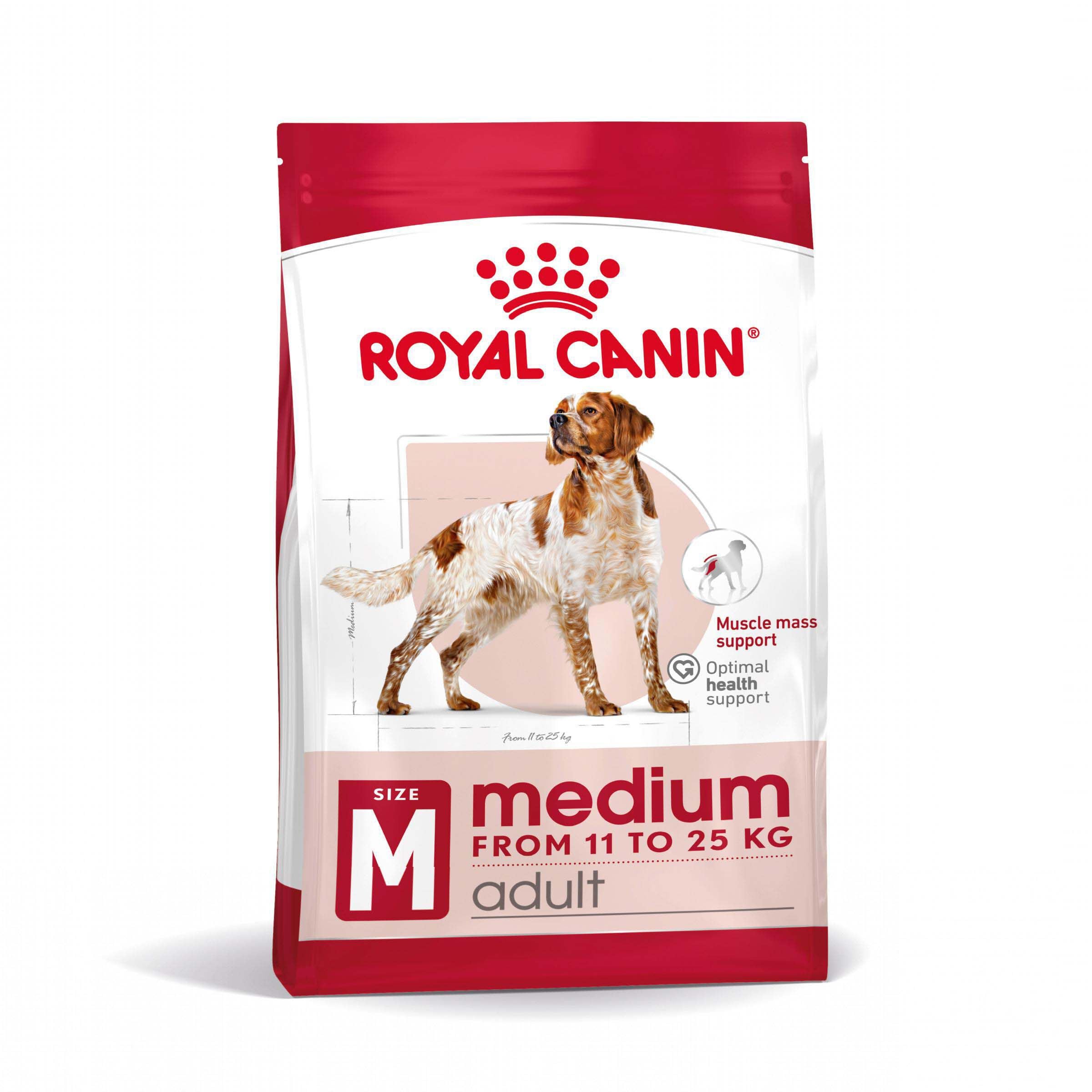 Royal Canin Medium Adult - Hondenvoer - 12 Kilogram - gevogelte Royal Canin Medium Adult - Hondenvoer - 12 Kilogram - gevogelte
