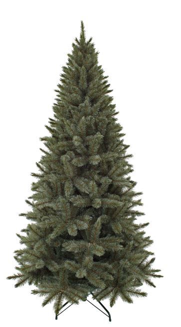 Triumph Tree Forest Frosted Pine Slim Fit - Kunstkerstboom - Blauw / Groen - 215 cm