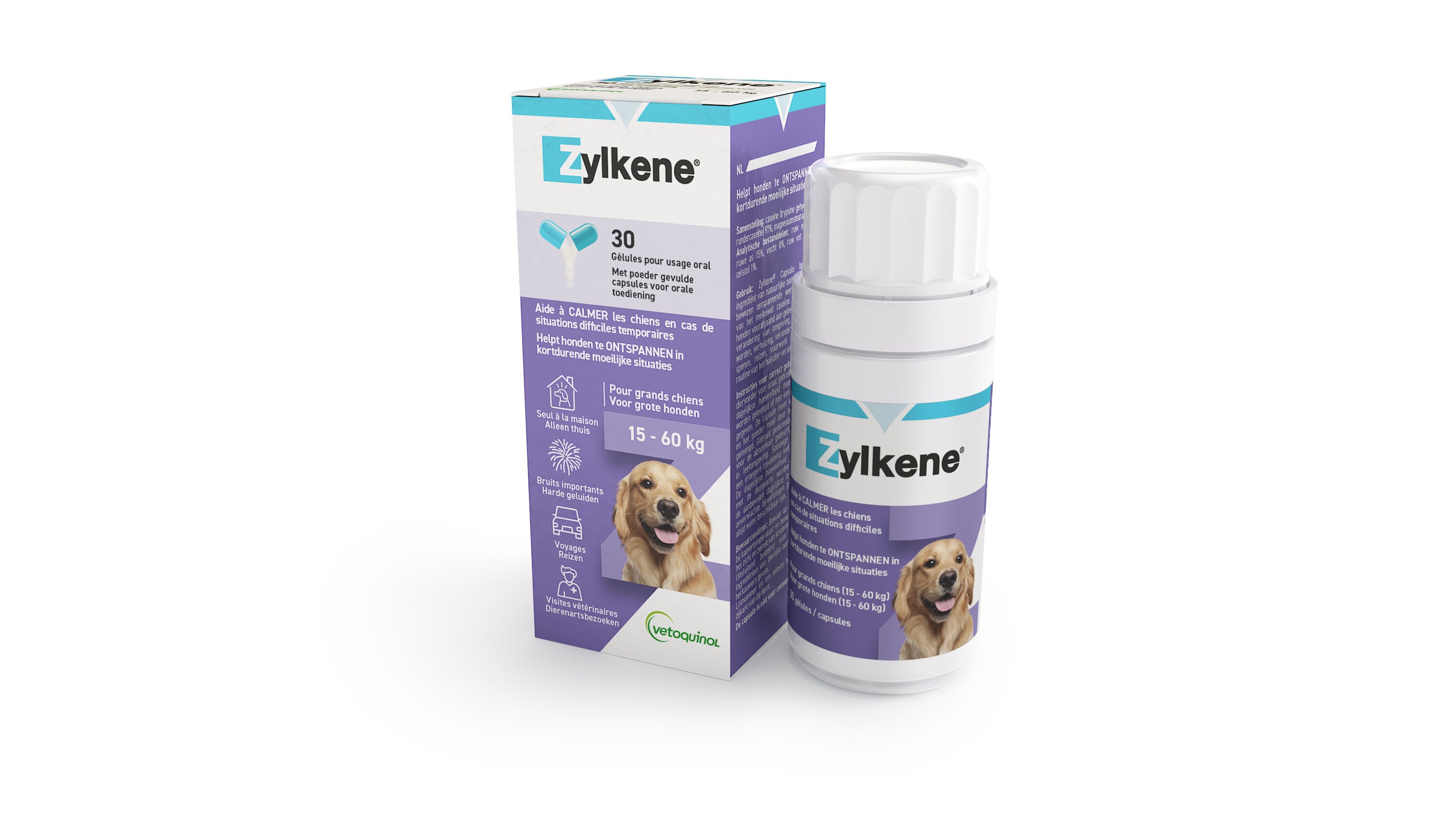 Zylkene Capsule - Honden <10kg - Anti stressmiddel Hond