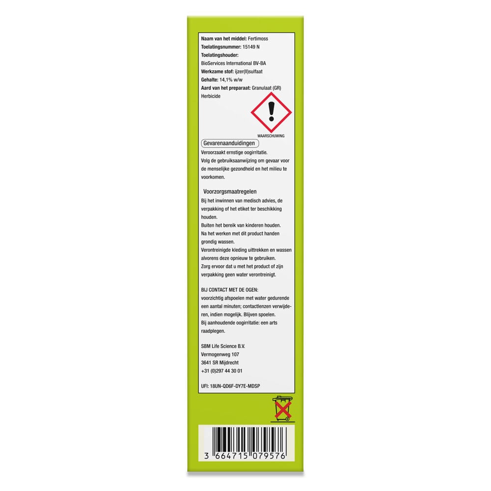 Protect Garden Mos Fertimoss - Tegen mos - 2.8 Kilogram