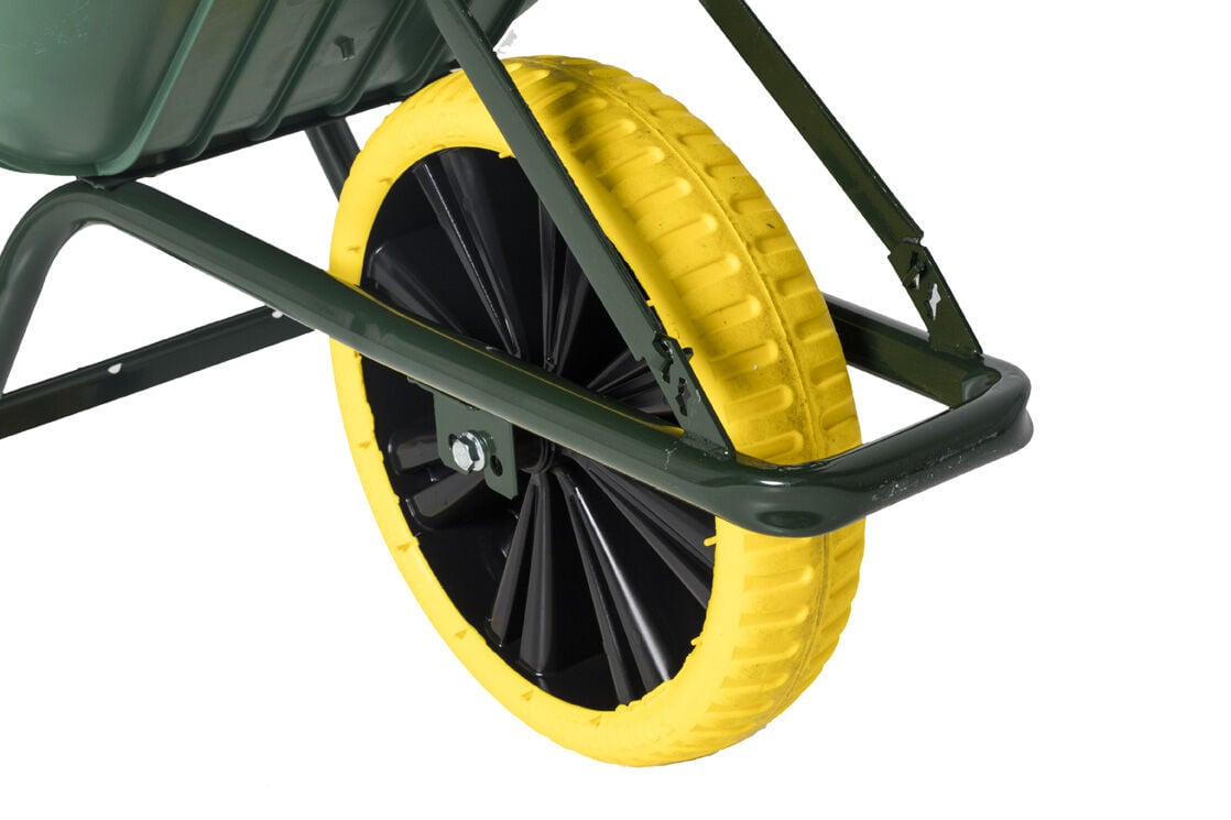 FORT TK-100 Flex Lite - Kruiwagen - Groen - 100 liter - 13 cm