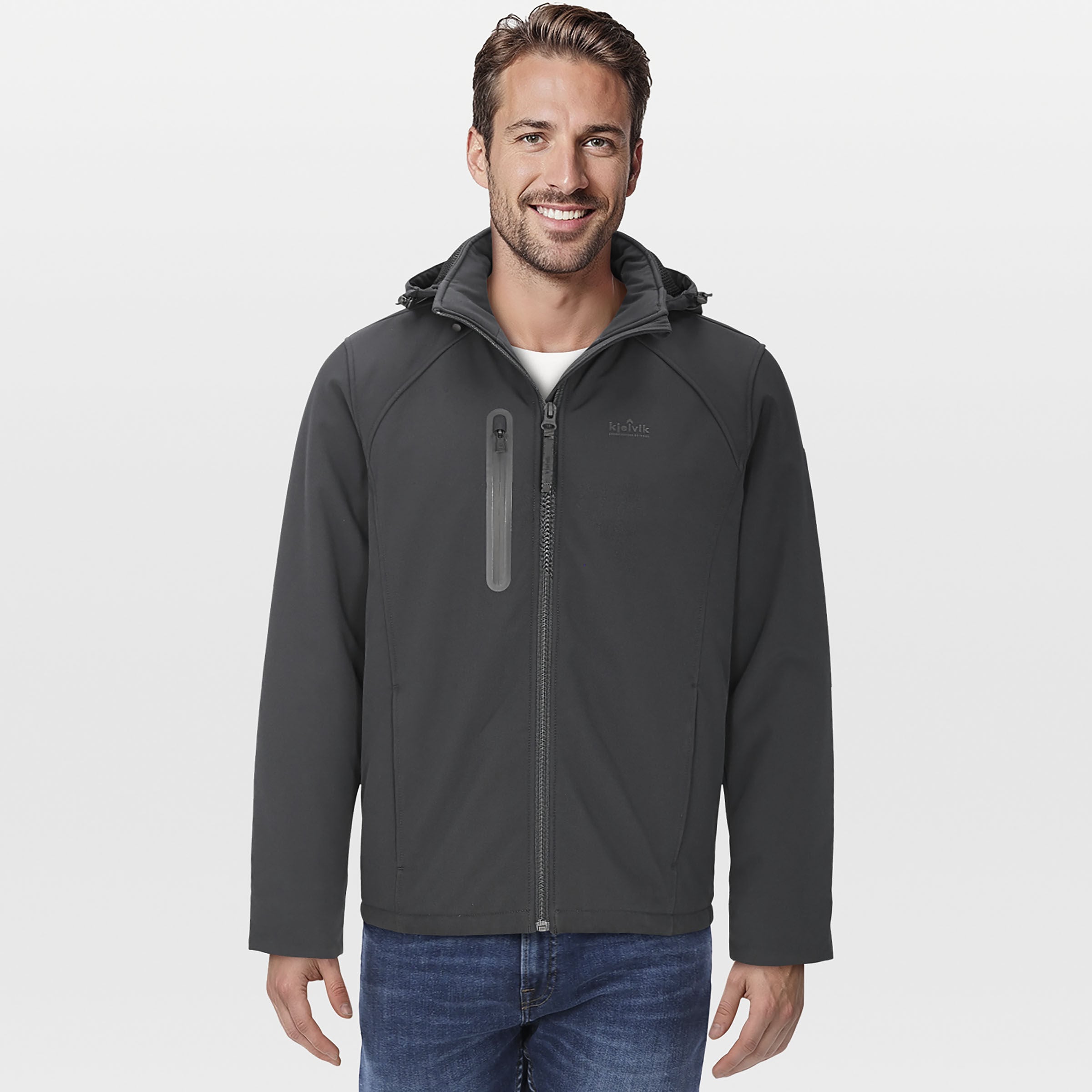 Kjelvik Taco - Softshell jas - Zwart - 4XL Kjelvik Taco - Softshell jas - Zwart - 4XL