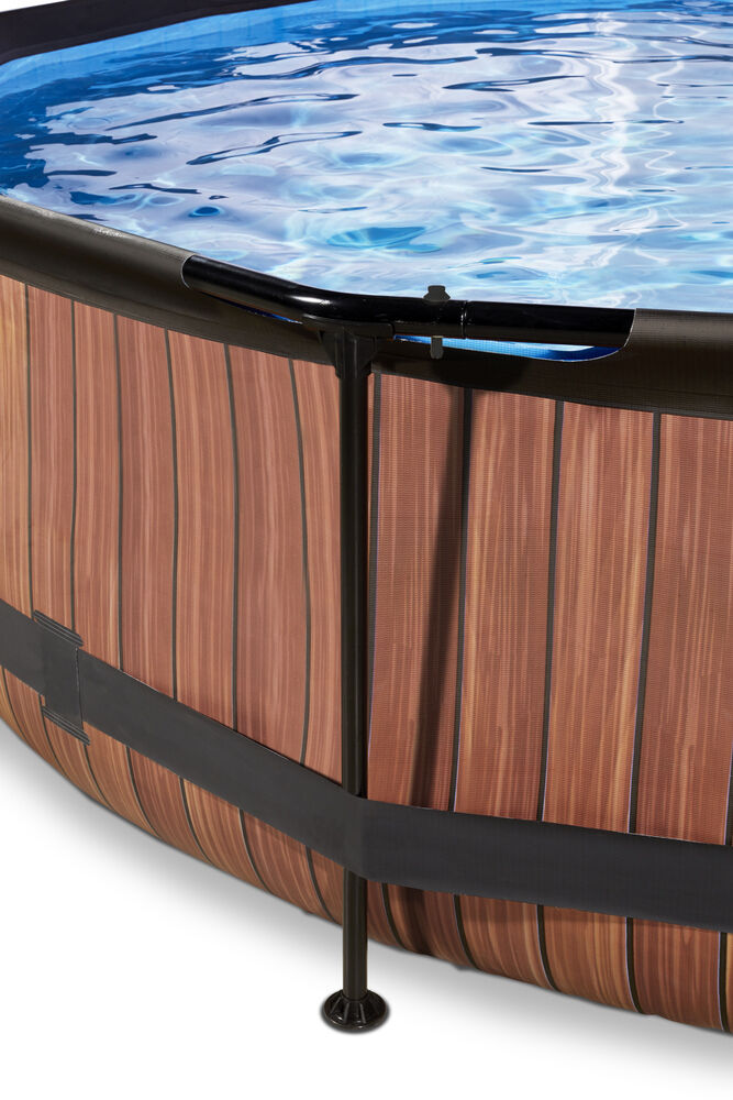 Exit Wood - Zwembad met Overkapping - Timber - 360 cm