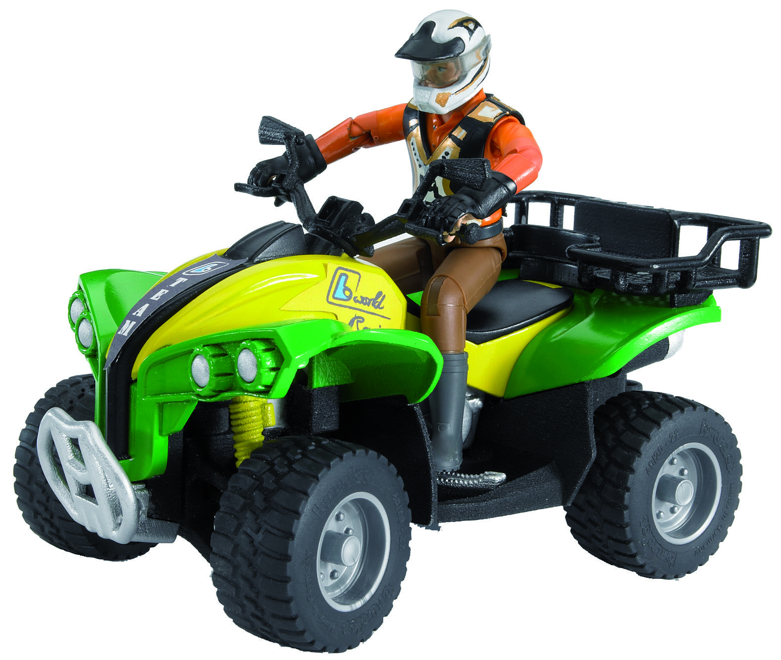 Bruder General Quad met Bestuurder - Accessoire