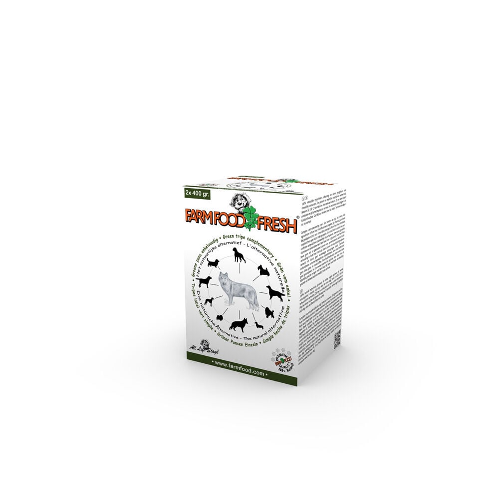 Farm Food Fresh - Hondenvoer - 0.4 Kilogram - pens Farm Food Fresh - Hondenvoer - 0.4 Kilogram - pens