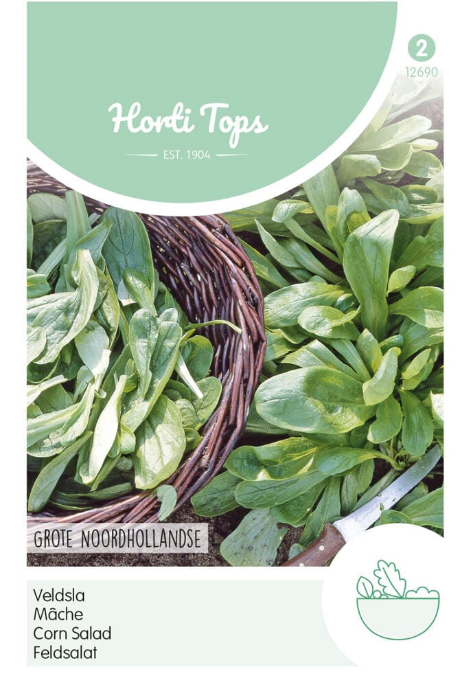 Hortitops Veldsla Valerianella Locusta - Groentezaden Hortitops Veldsla Valerianella Locusta - Groentezaden