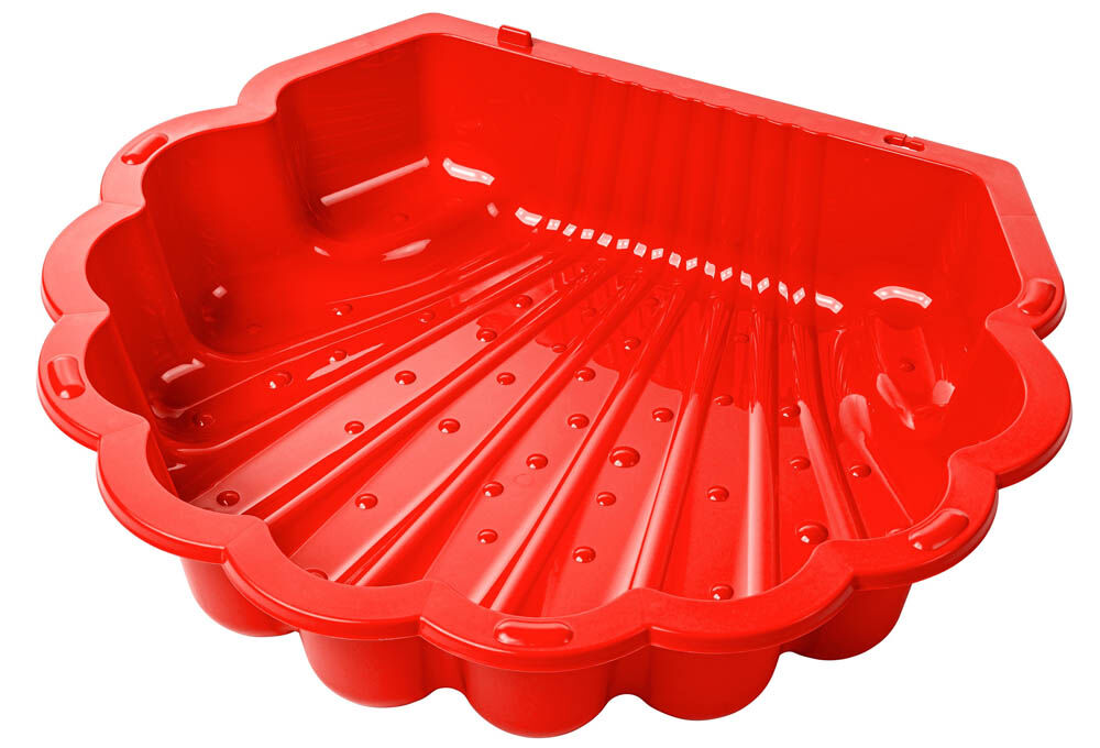 Swing King Schelp - Zandbak - 2.2 Kilogram - Rood - Kunststof