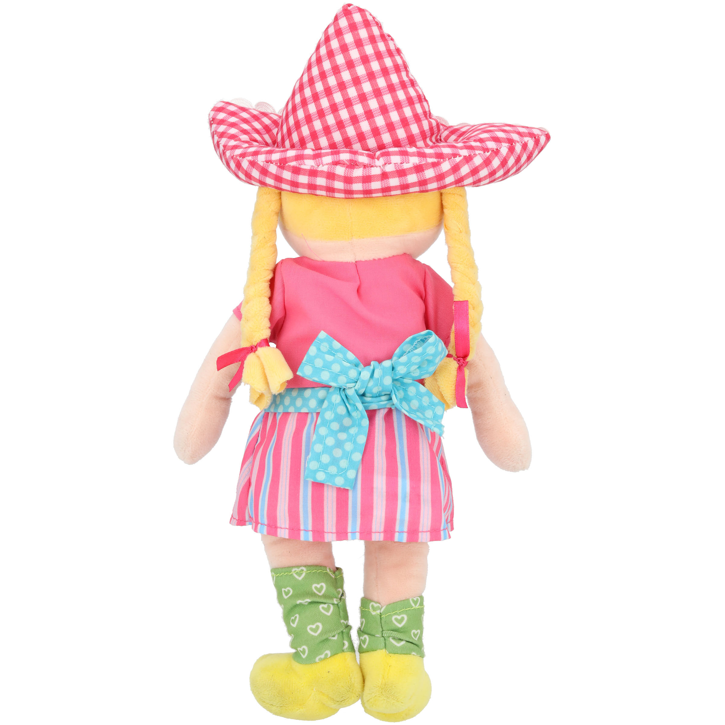 Fien & Teun Pluchen Pop Boerin Fien - Knuffel - multi