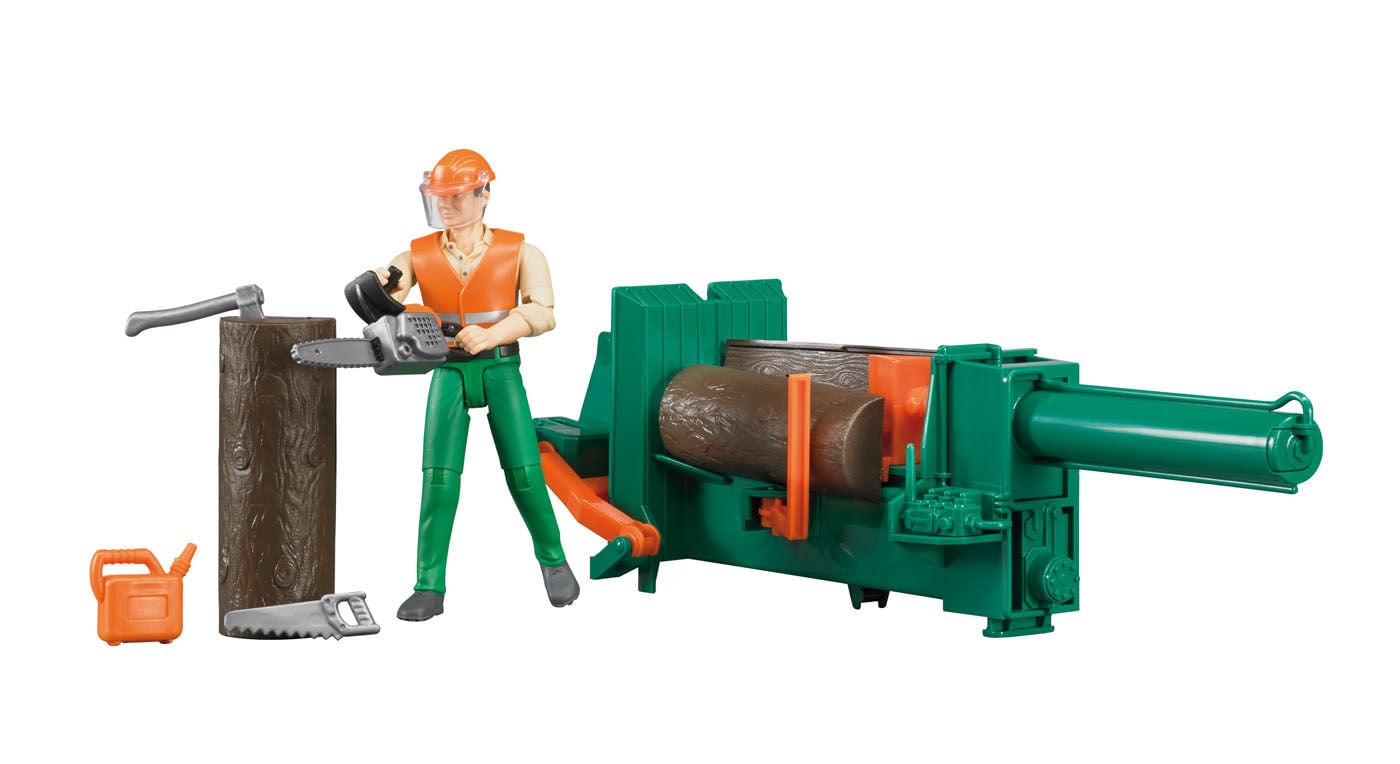 Bruder Bosbouw set 1:16 - Accessoires