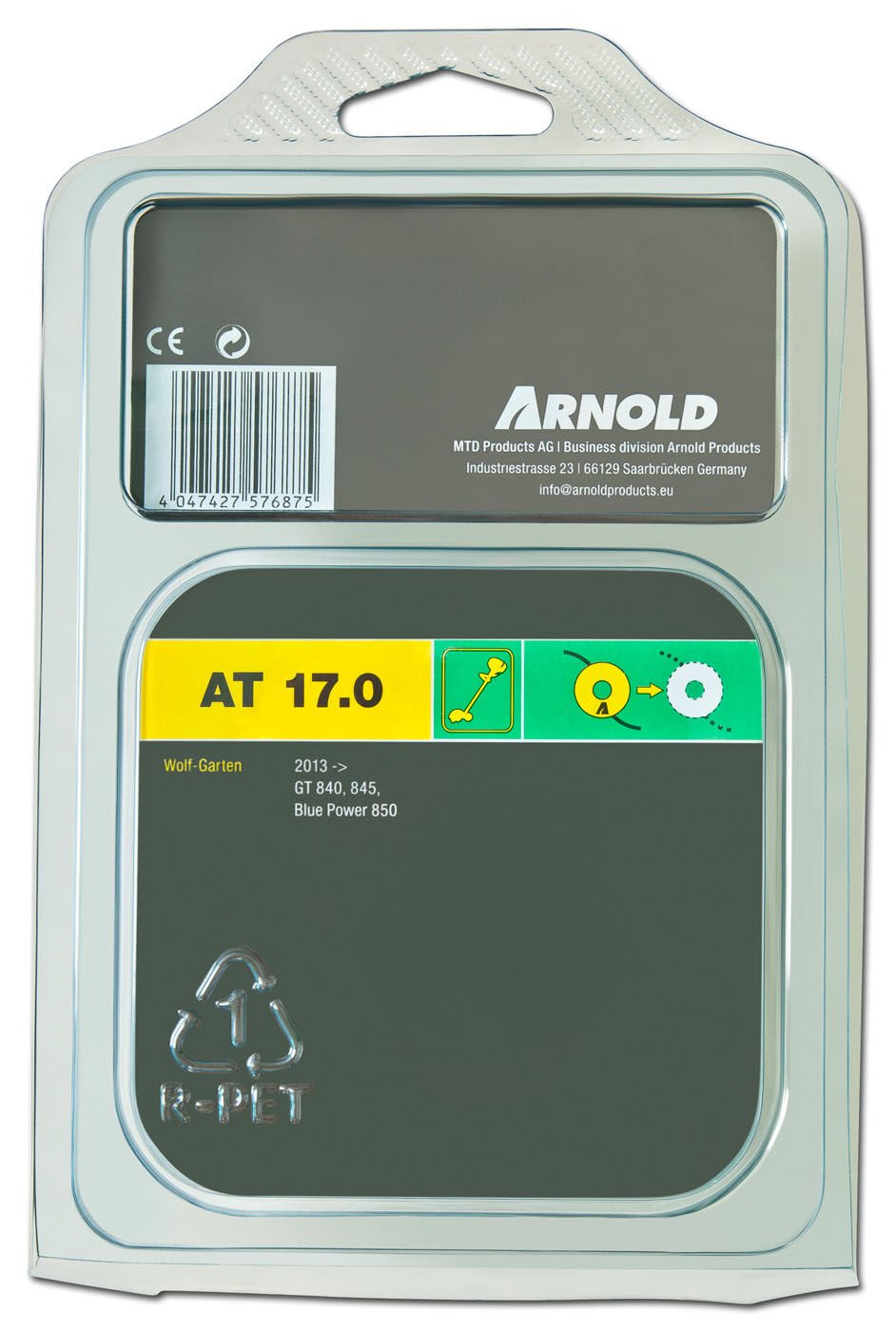 Arnold AT17.0 1.5mmx2x5m - Trimmerspoel - 500 cm