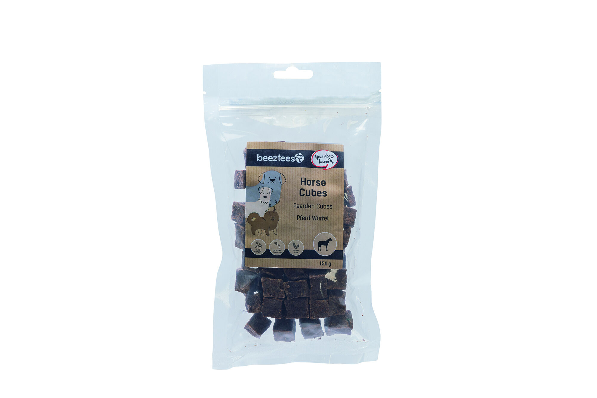 Beeztees Paarden Cubes - Hondensnack Beeztees Paarden Cubes - Hondensnack